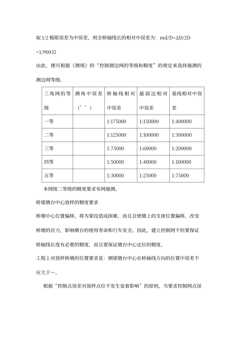 工程测量课程设计_第3页