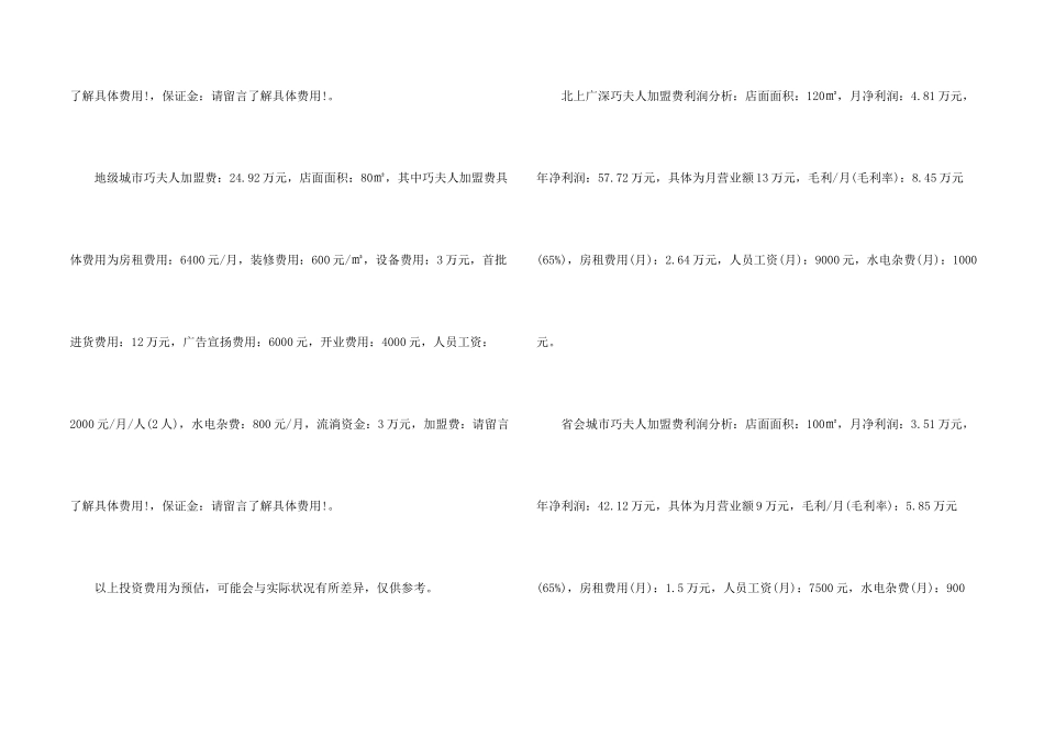 巧夫人橱柜加盟多少钱_第2页