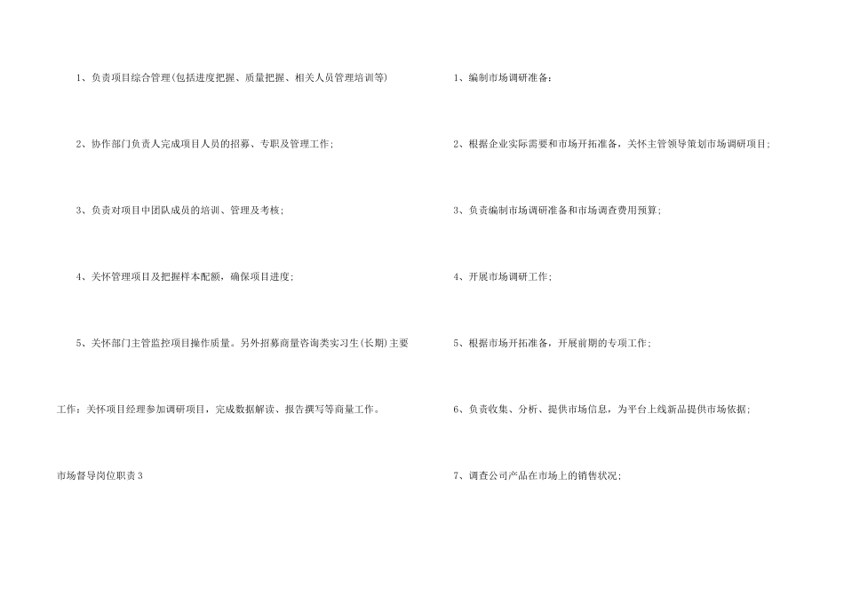 市场督导岗位职责_第2页
