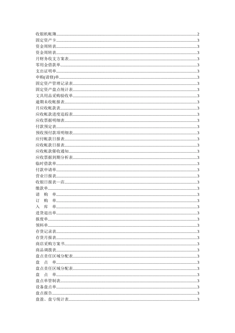 市场财务管理规划知识_第1页