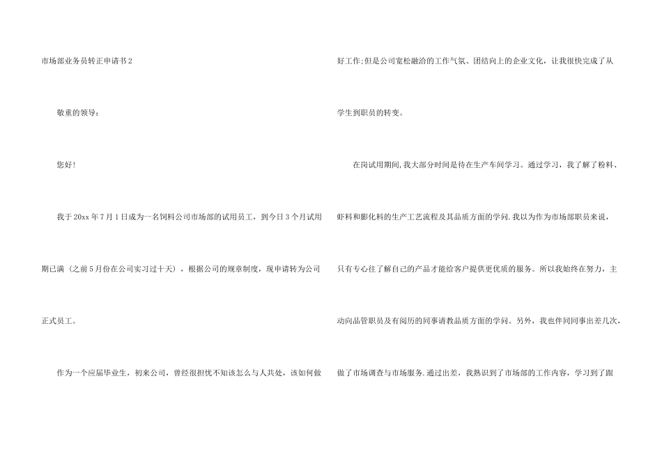市场部业务员转正申请书_第3页
