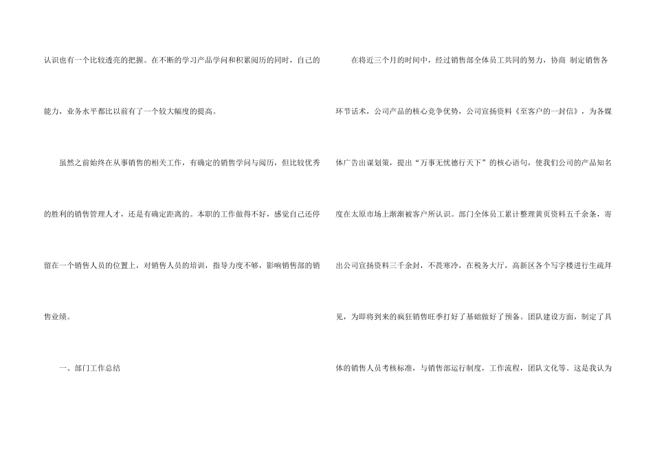 市场部经理的工作计划_第2页