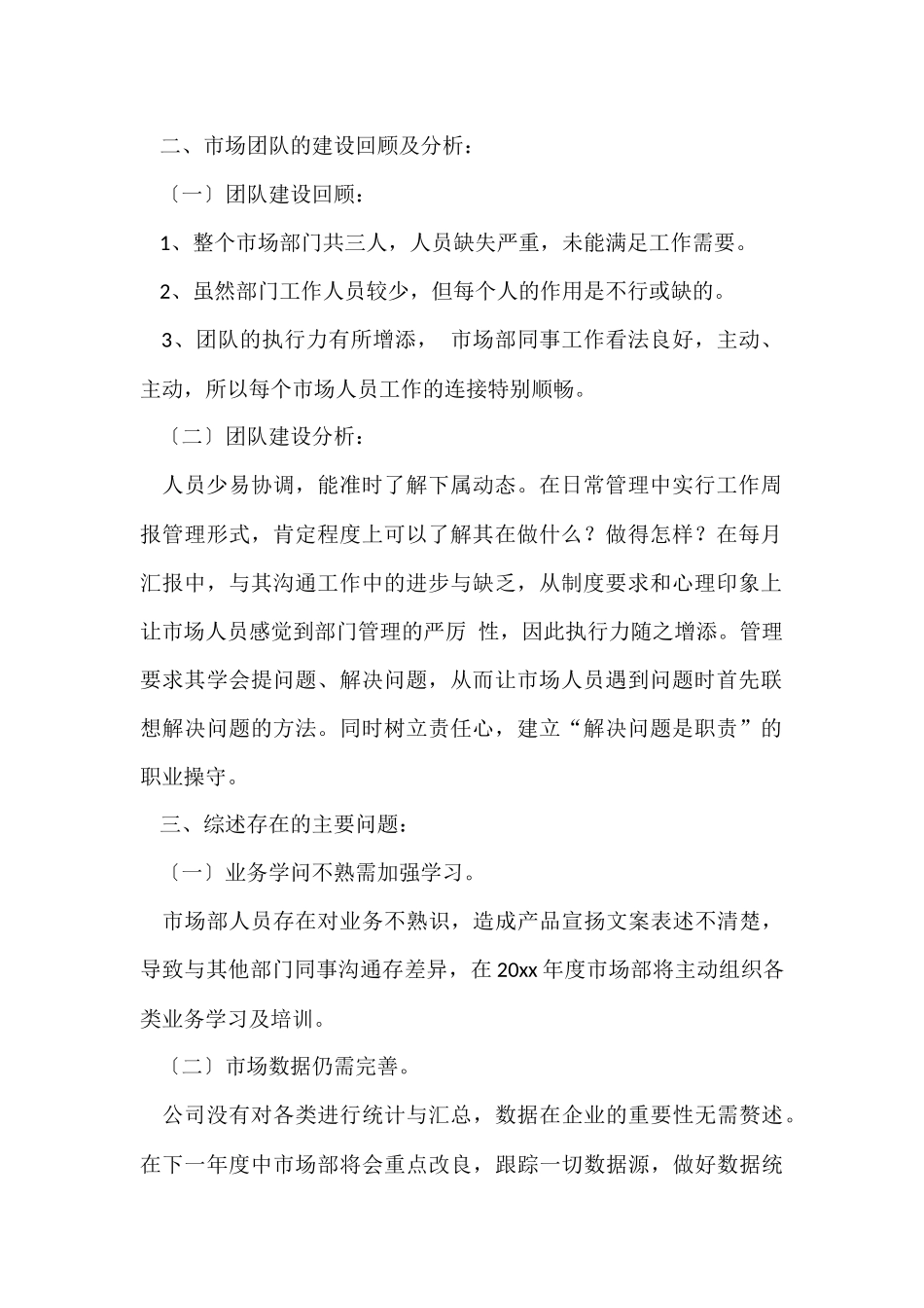 市场销售年终总结_第2页