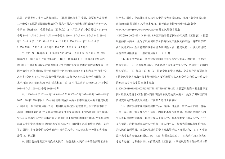 市场风险资本银监会讲课.pptx_第2页