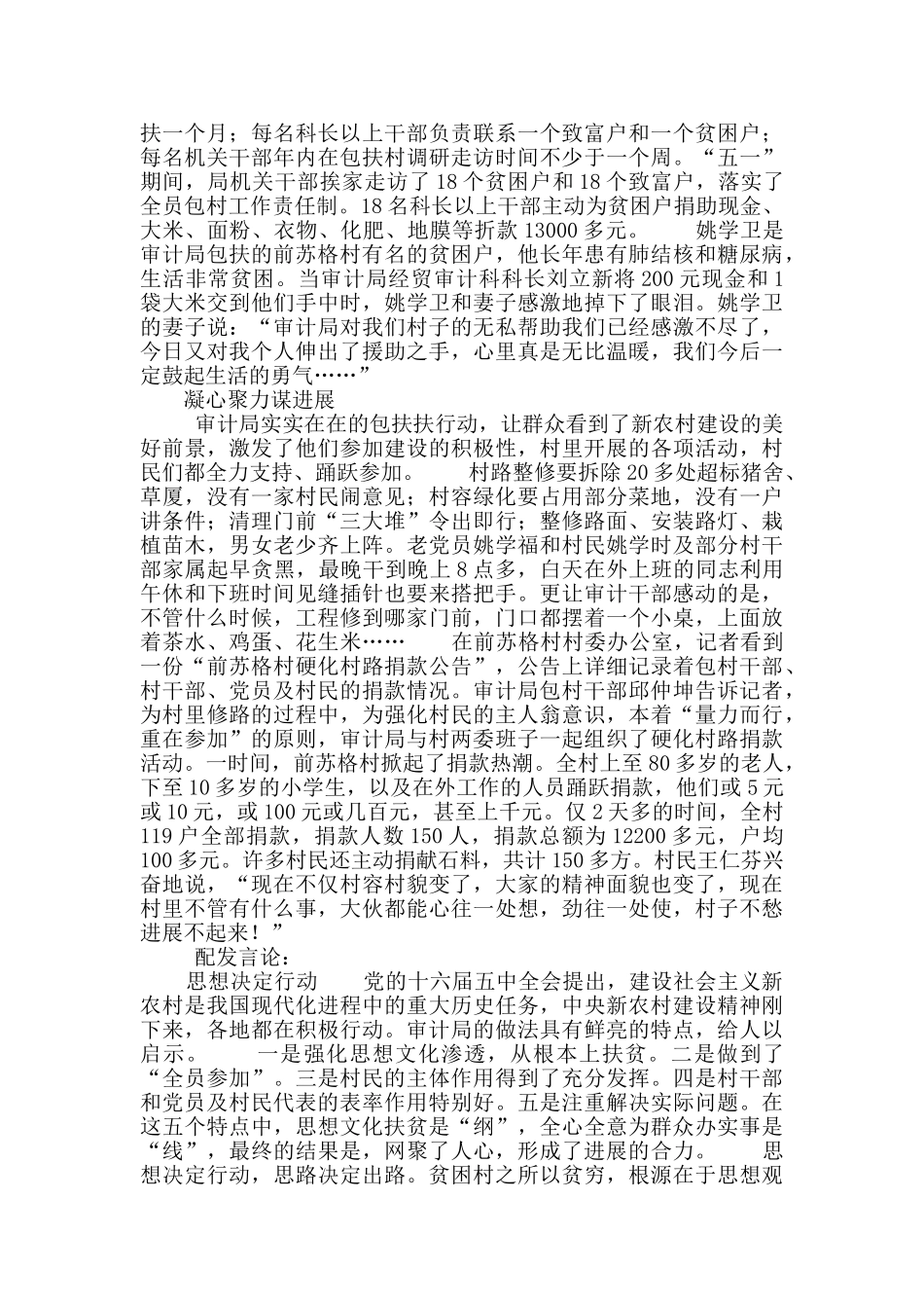 市审计局倾力打造内陆镇新农村“示范村”纪实_第2页