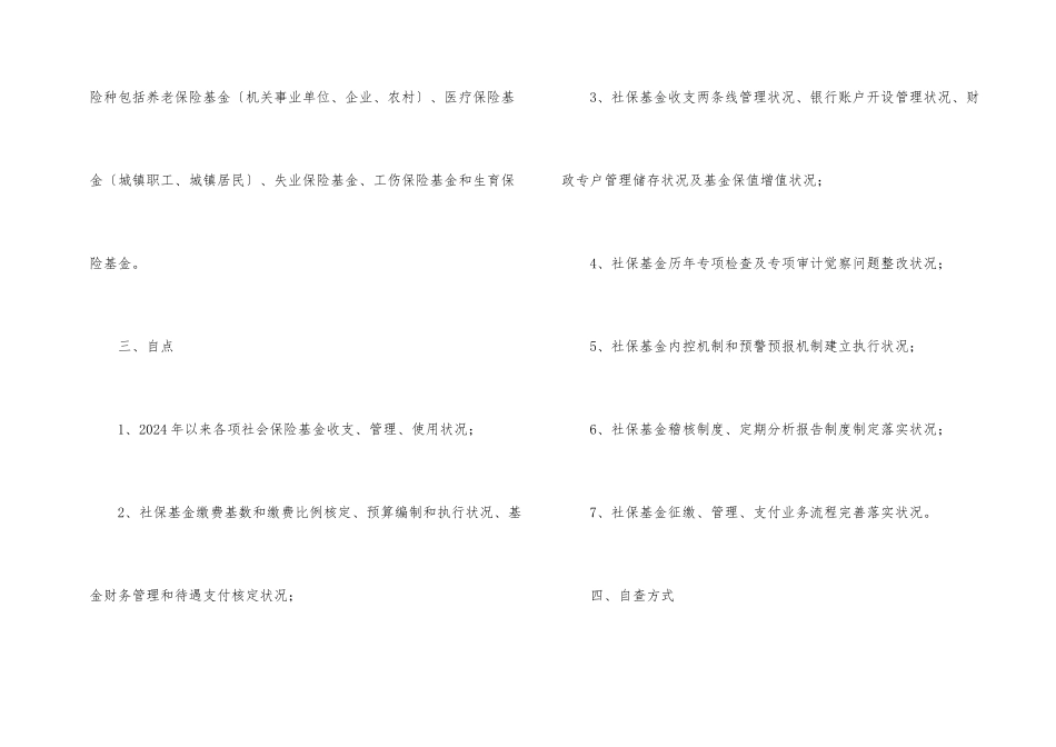 市政办社保基金检查通知_第2页