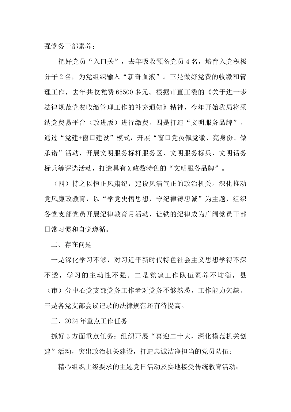 市政务服务数据管理局党建工作情况汇报_第2页