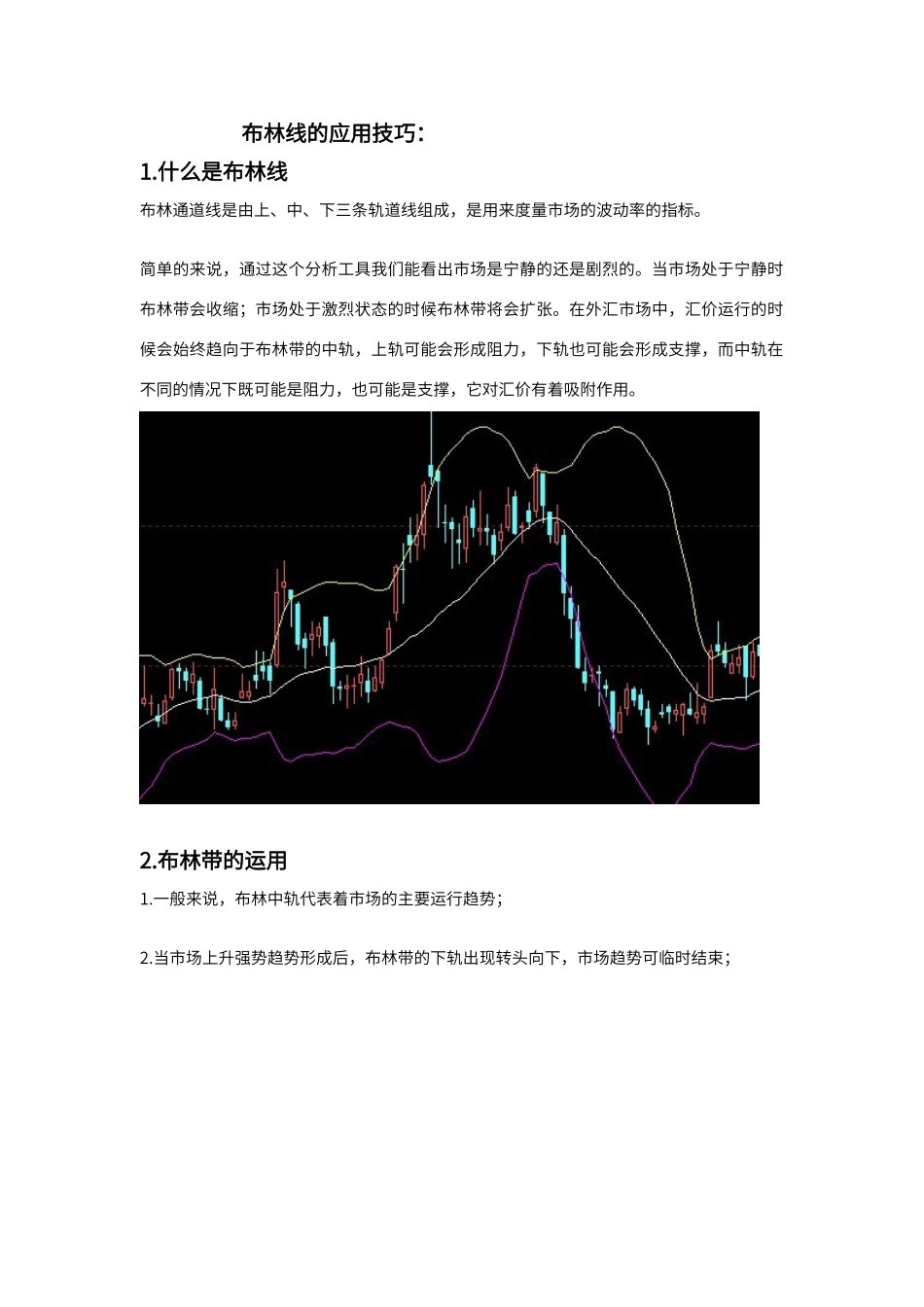 布林线的应用技巧_第1页