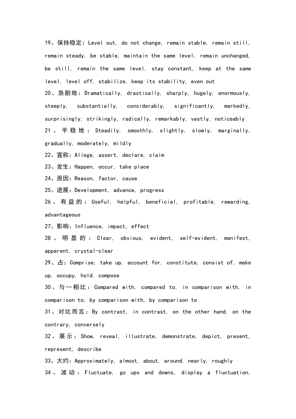 常见同义词替换_第2页