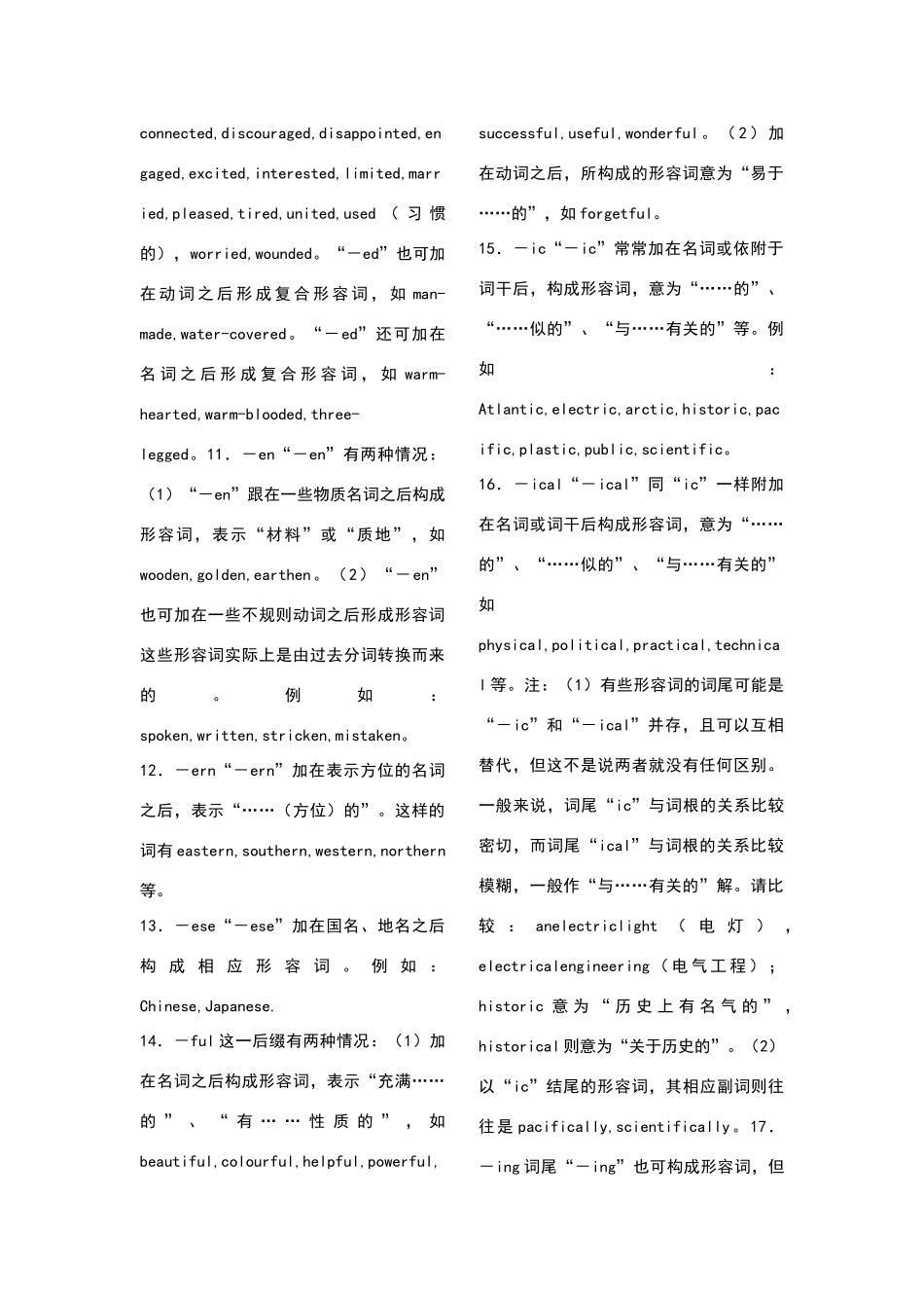 常见形容词词缀17491_第2页