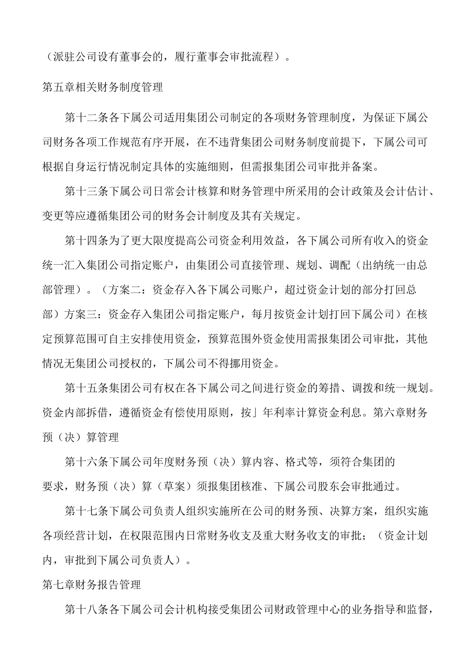 集团公司对子公司财务管控制度_第3页