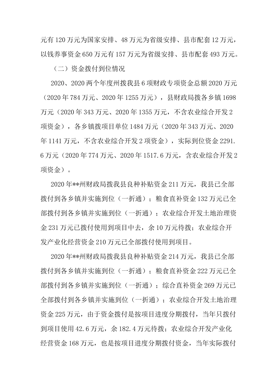 最新专项资金自查自纠报告_第3页