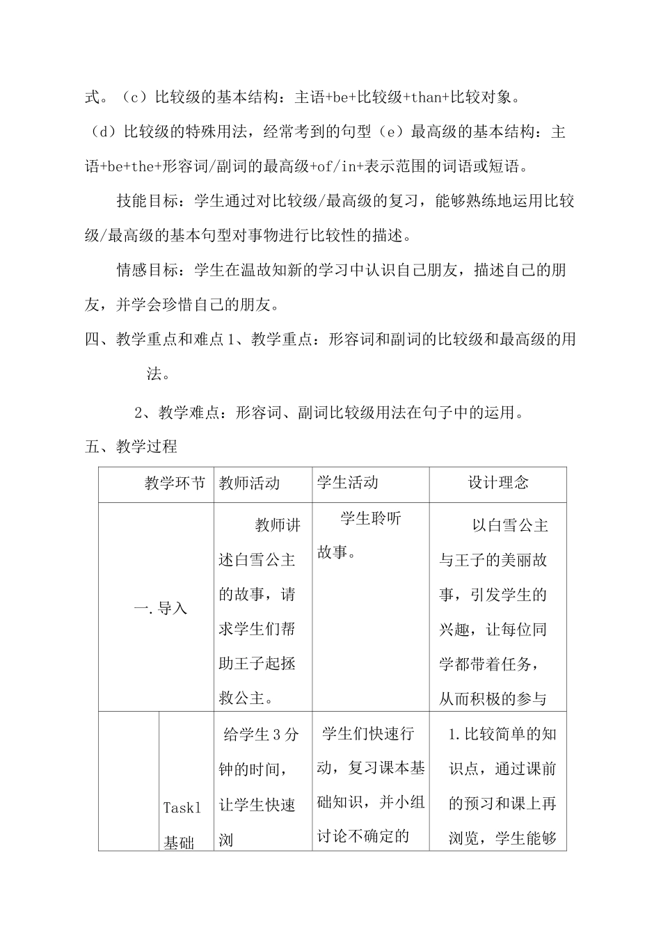 形容词、副词比较级和最高级教学设计_第2页