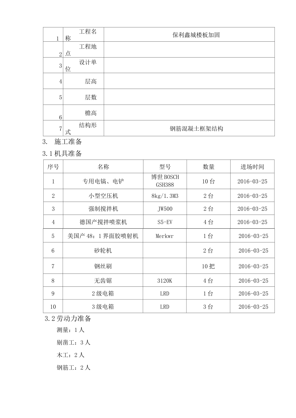 改造加固聚合物砂浆施工方案_第3页