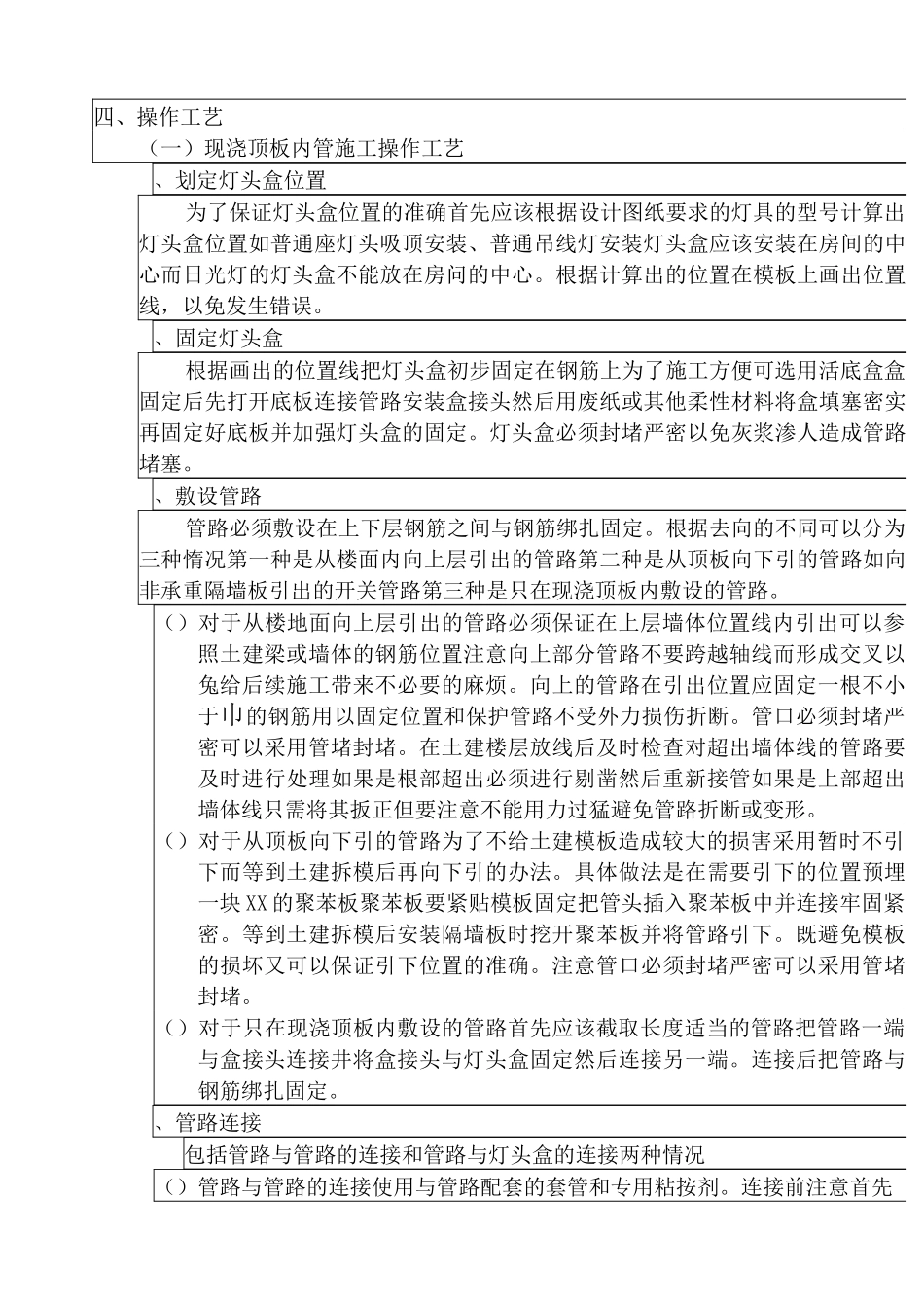 电气管路预埋技术交底_第3页