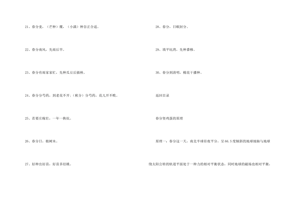 常见的春分天气俗语_第3页
