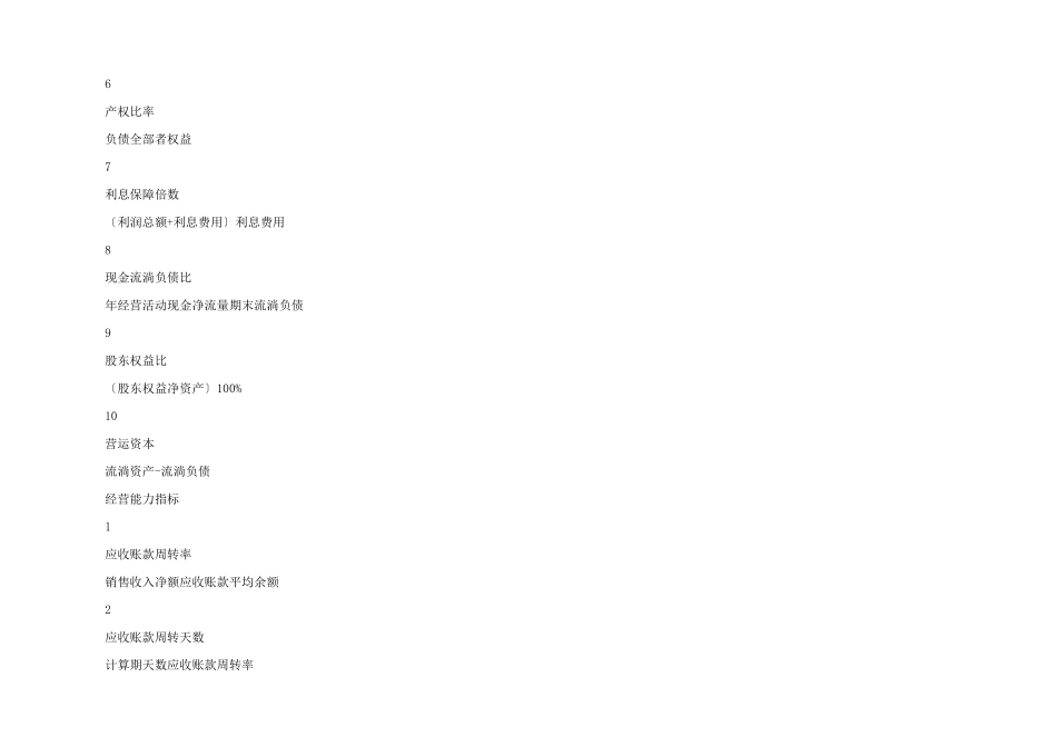 平衡计分卡绩效考评指标库_第2页
