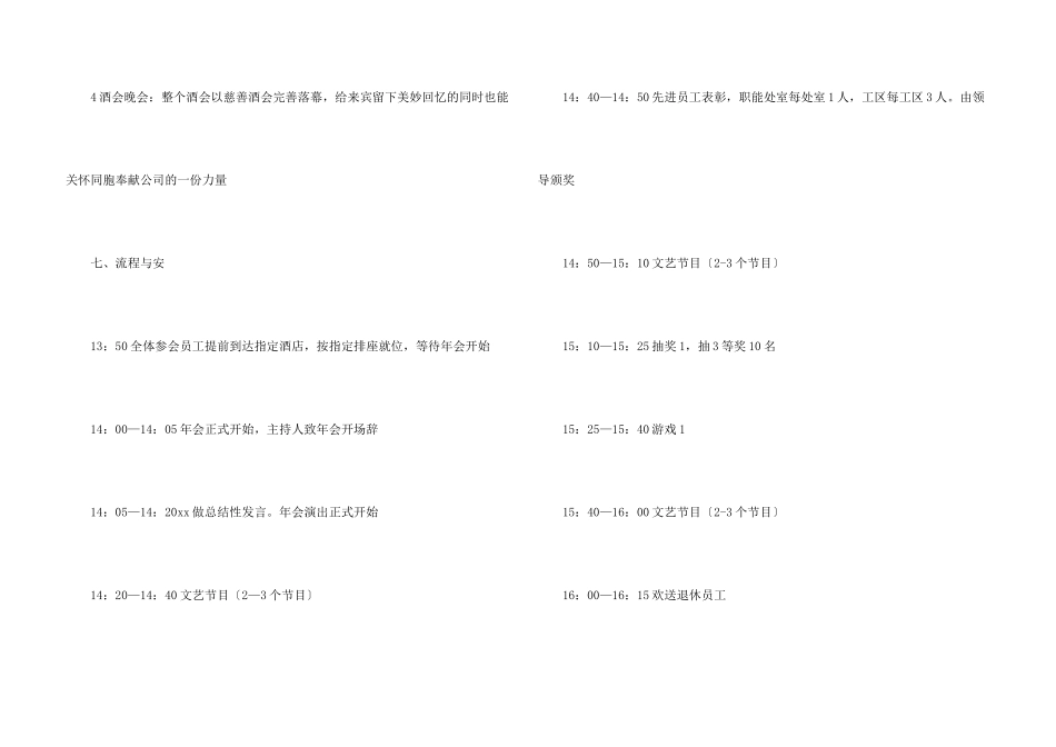 年会活动策划方案集合6篇_第3页