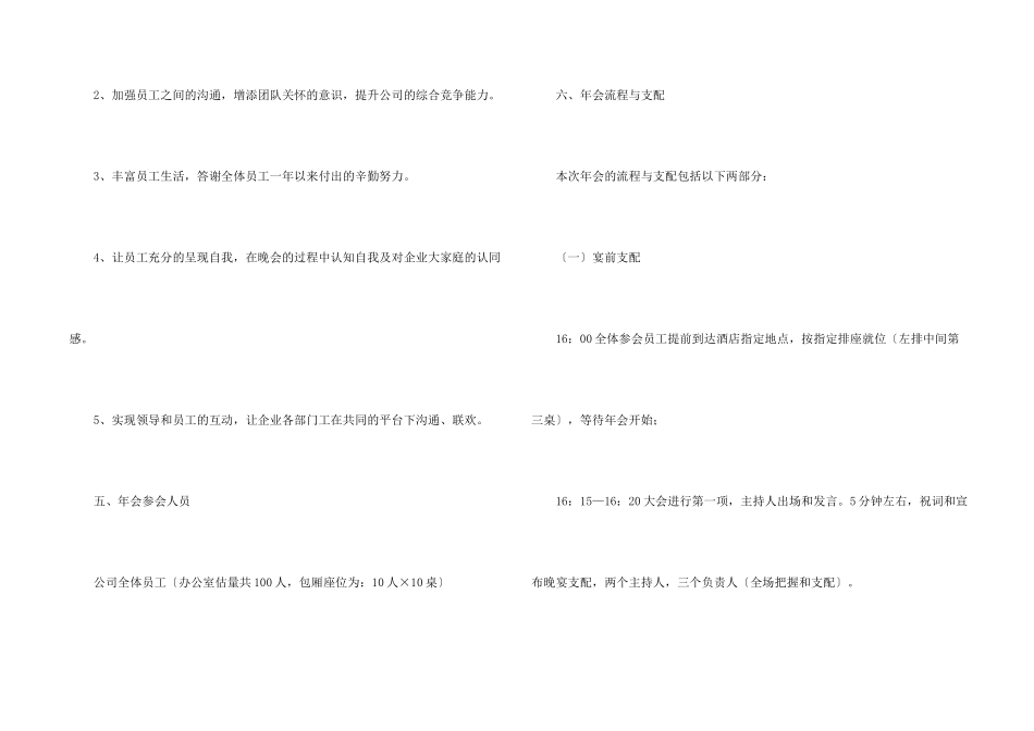 年会节目策划活动方案_第2页