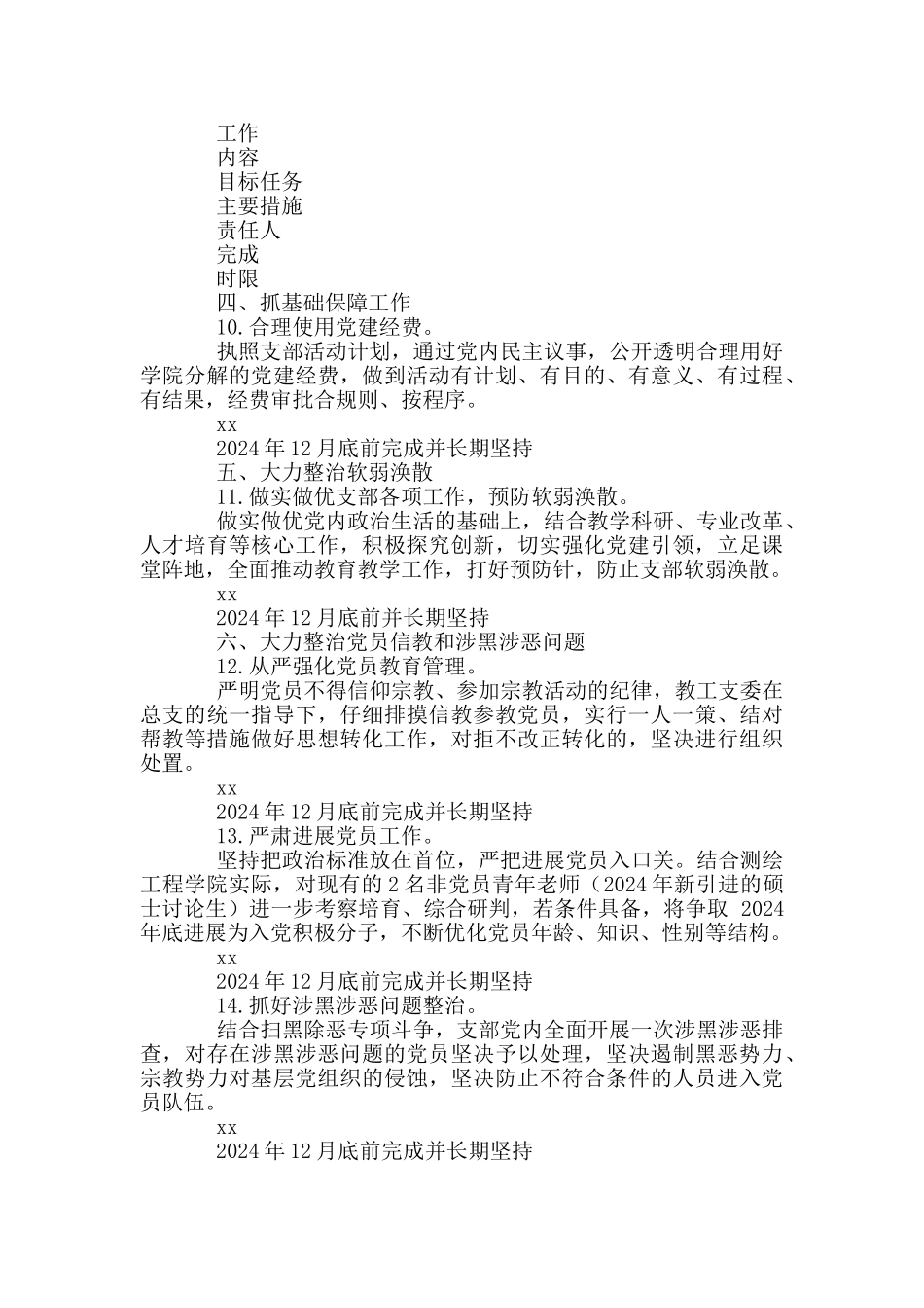 年党支部“四抓两整治”工作台账_第3页