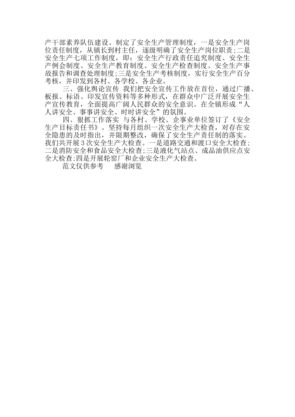 年安全检查年度总结_第2页