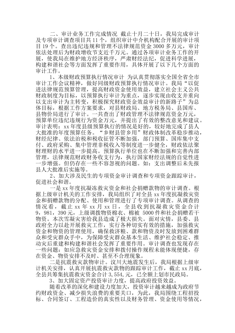 年审计助理工作总结_第2页