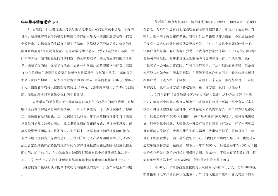 年年承祥销售逻辑.ppt_第1页