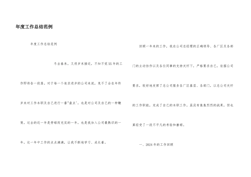 年度工作总结范例_第1页