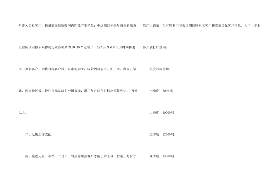 年度润滑油部营销工作计划_第2页