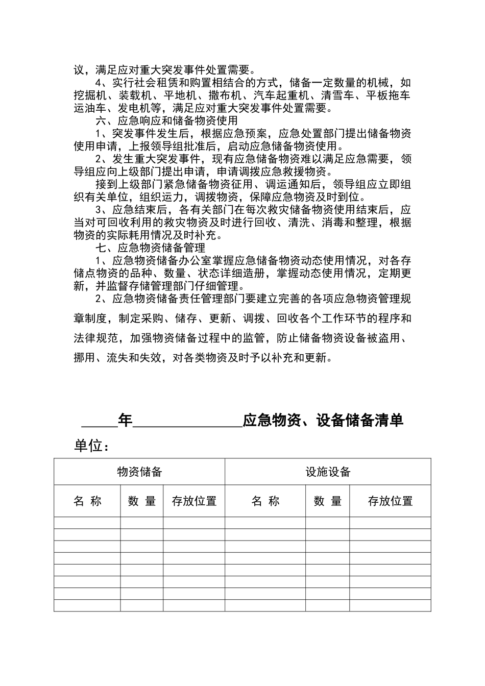 应急物资储备管理办法_第2页