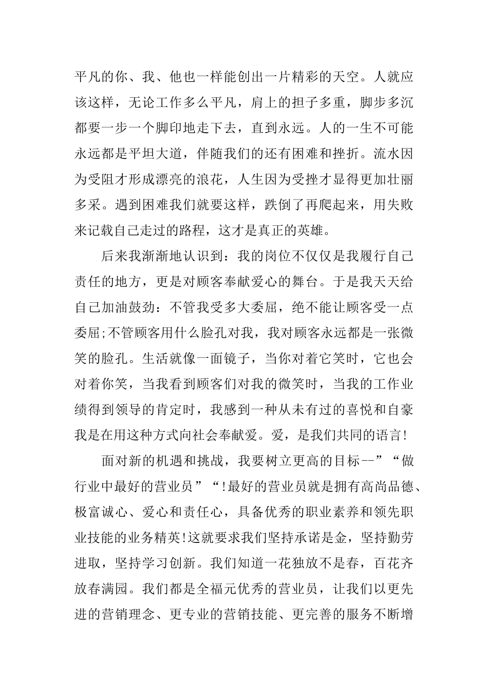 店面食品销售的工作总结_第2页