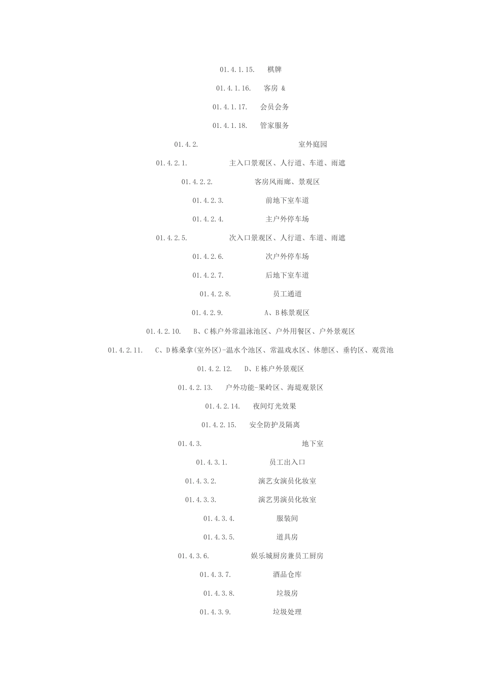 度假酒店内部装修设计合同_第3页