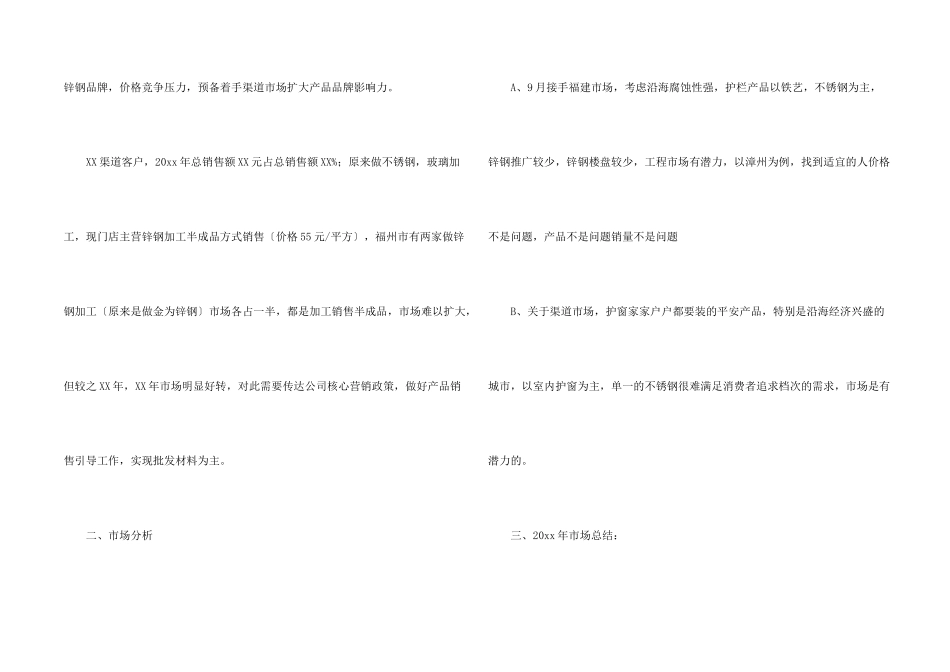 建材销售业务员工作总结5篇_第2页