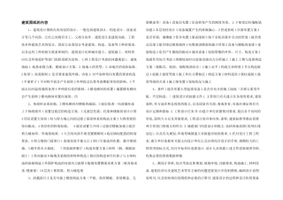 建筑图纸的内容