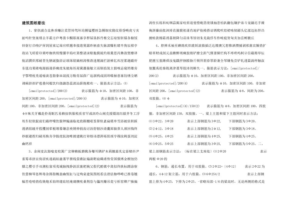 建筑图纸看法_第1页