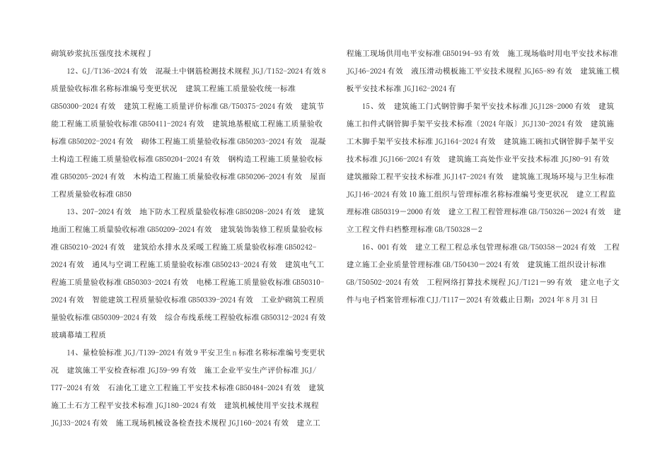 建筑施工规范大全_第3页