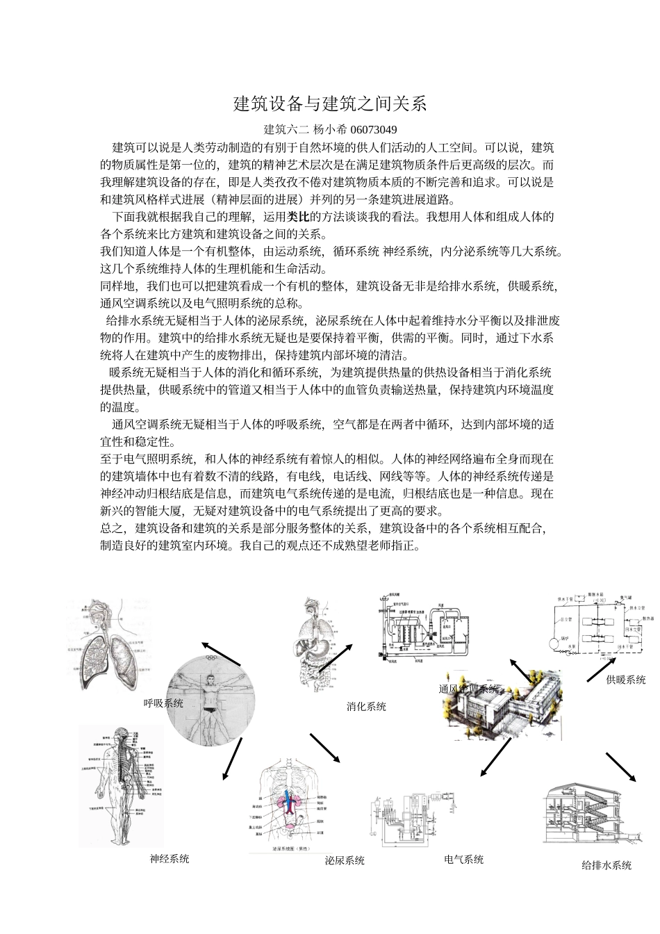 建筑设备与建筑之间关系_第1页