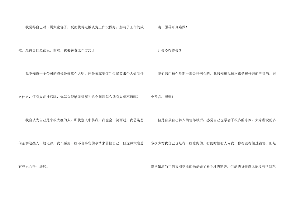 开会心得体会_第3页