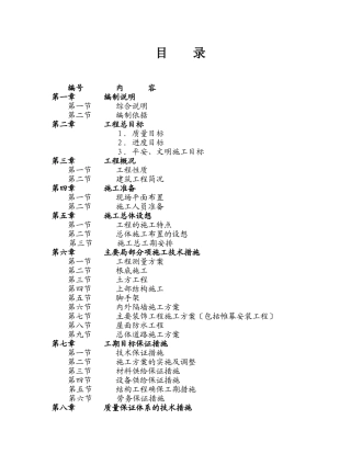 彩晶电脑厂房施工组织设计
