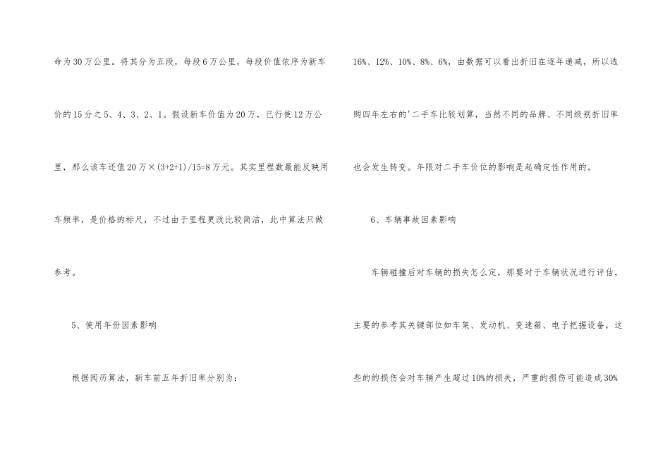 影响二手车市场价格的因素_第3页