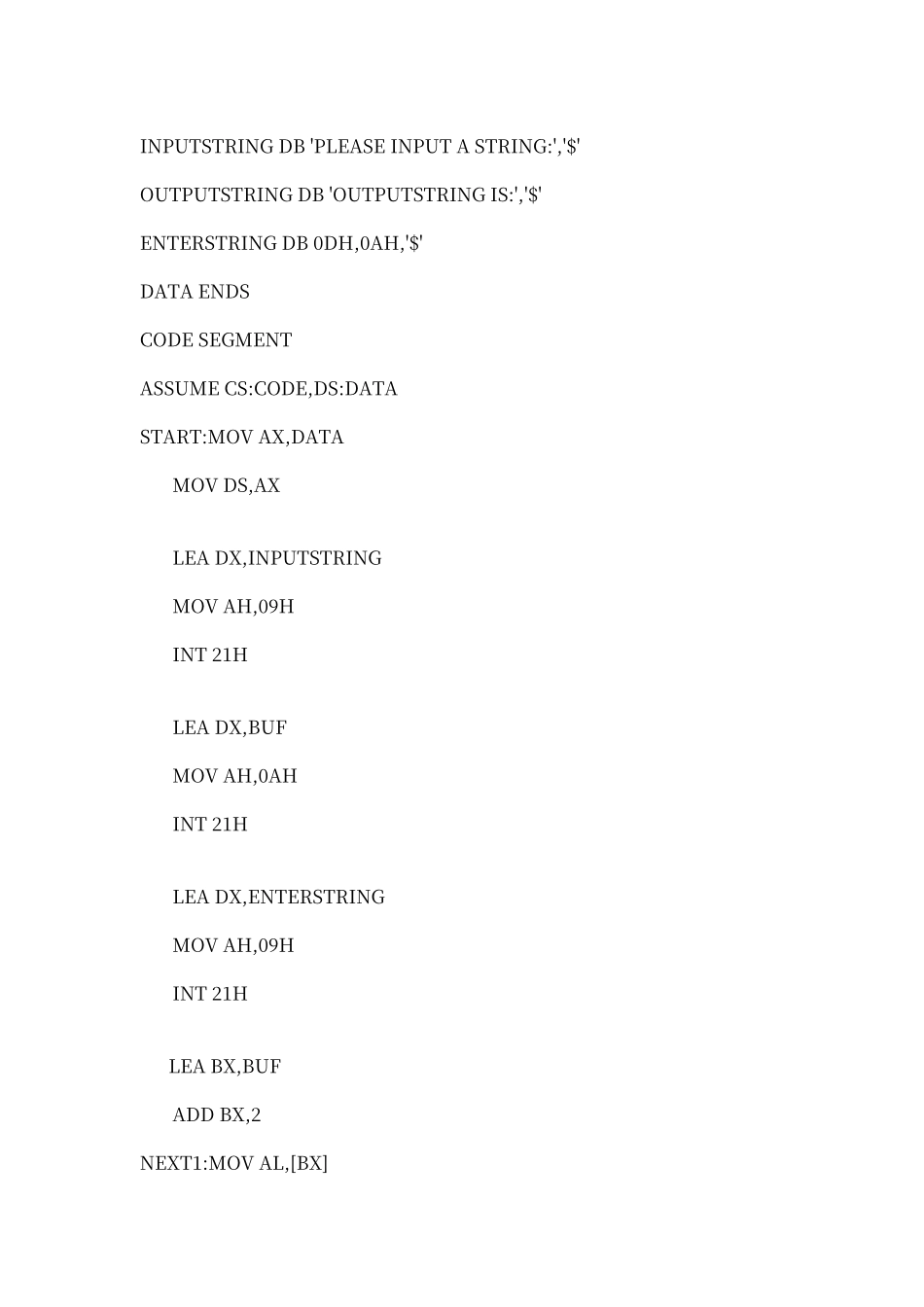 微机原理与接口技术设计实验_第3页