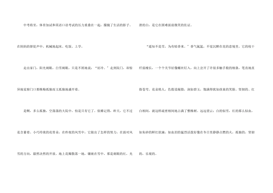 微笑面对生活初三_第3页