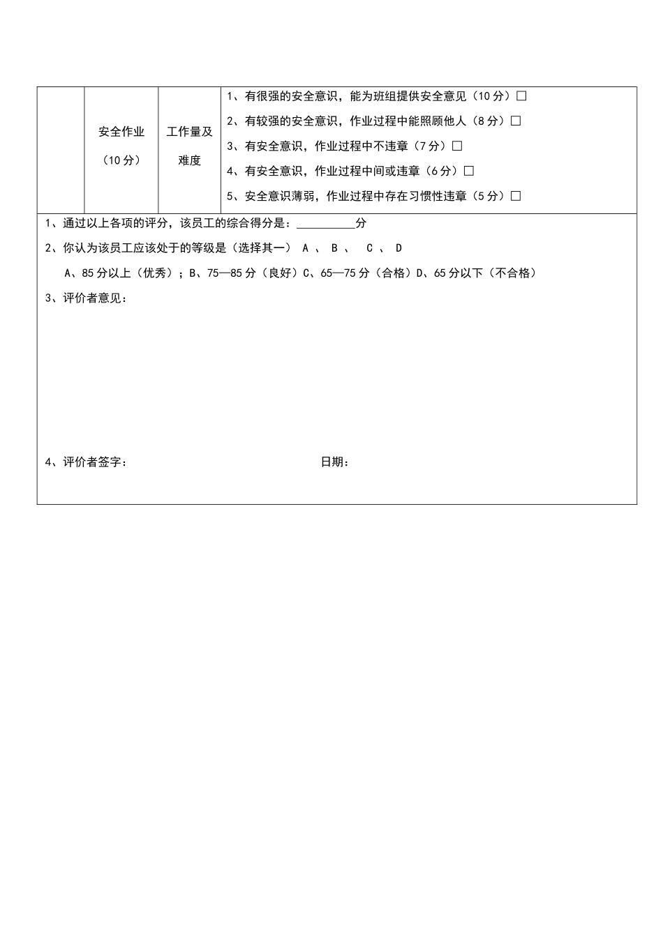 德勤绩能工作情况评价表_第3页