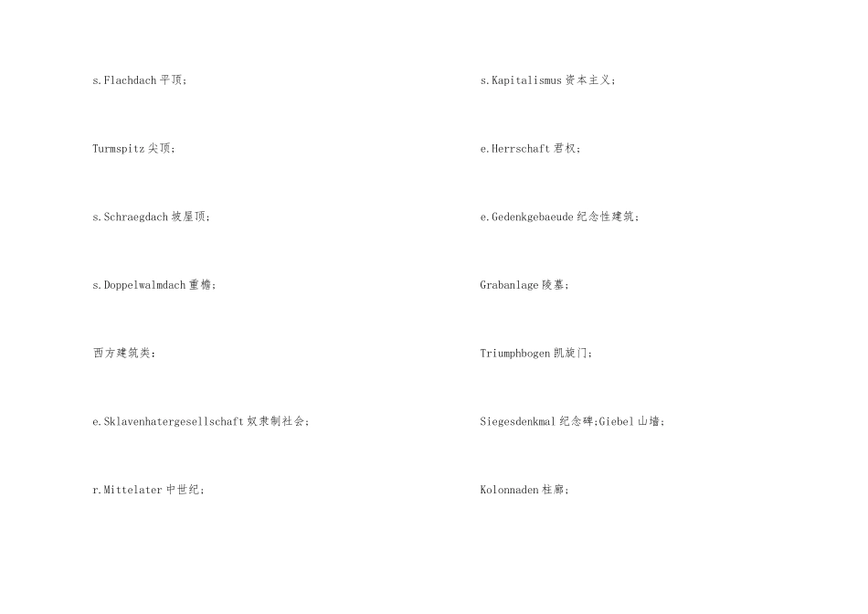 德语专业词汇之建筑类_第3页