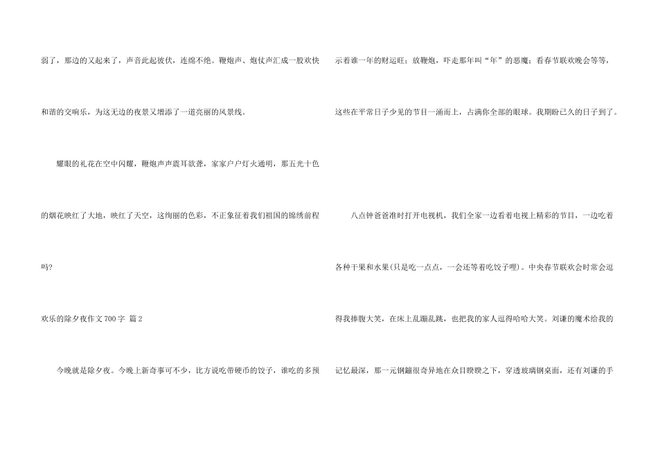 快乐的除夕夜700字集锦7篇_第3页