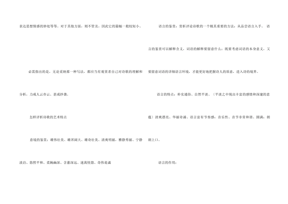 怎样写诗歌鉴赏文_第2页