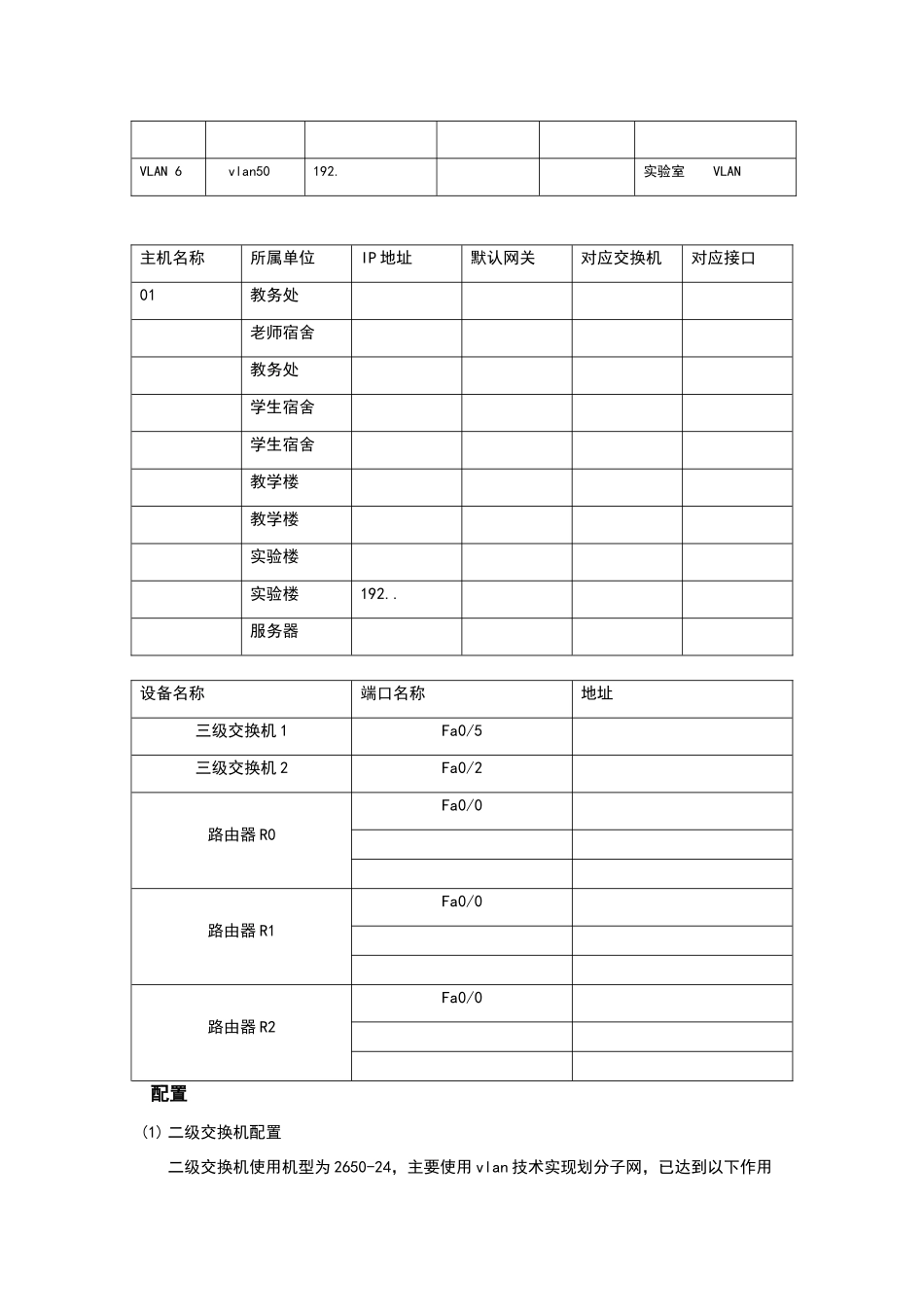 思科模拟校园网构建_第3页