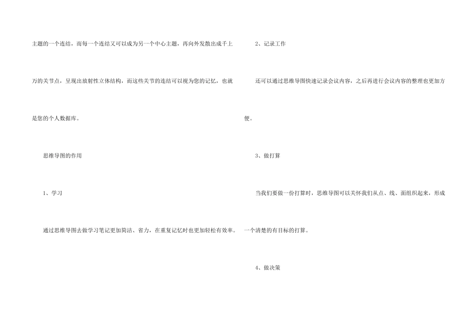 思维导图概念及作用_第2页