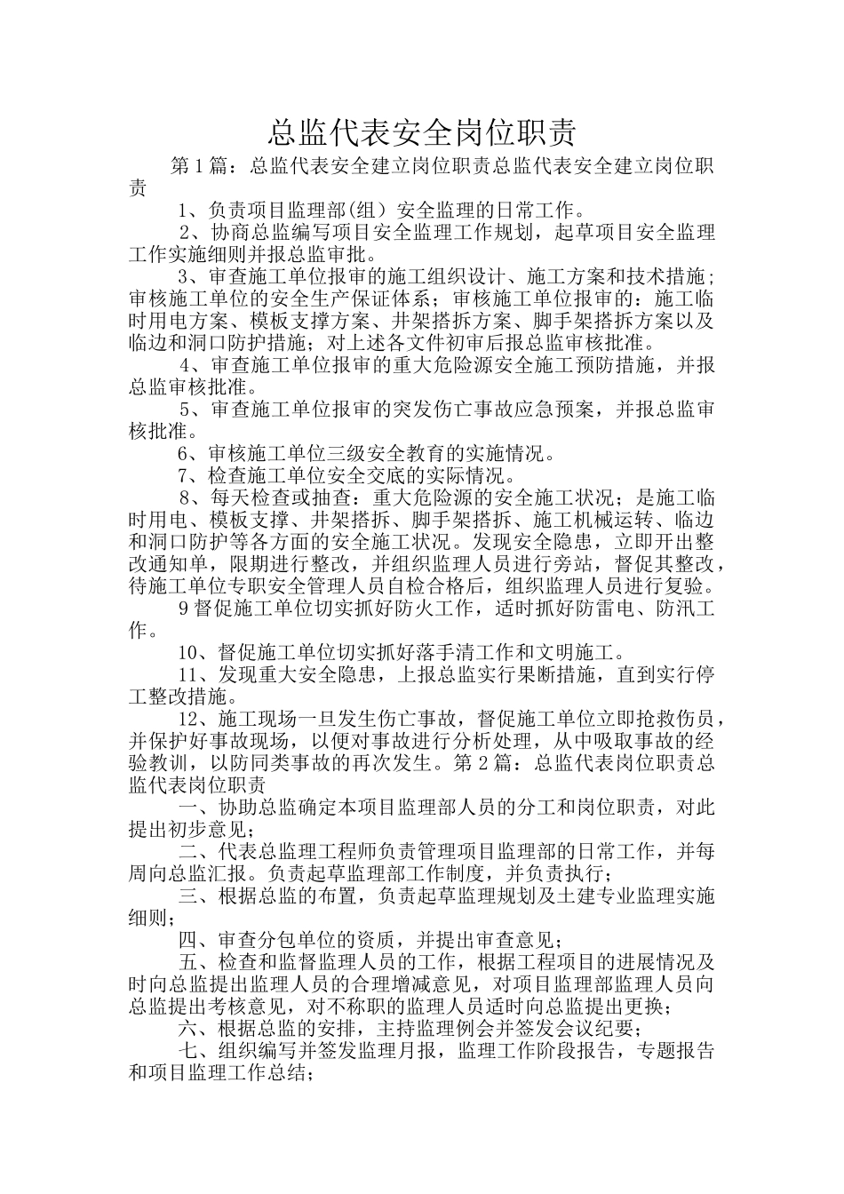总监代表安全岗位职责_第1页