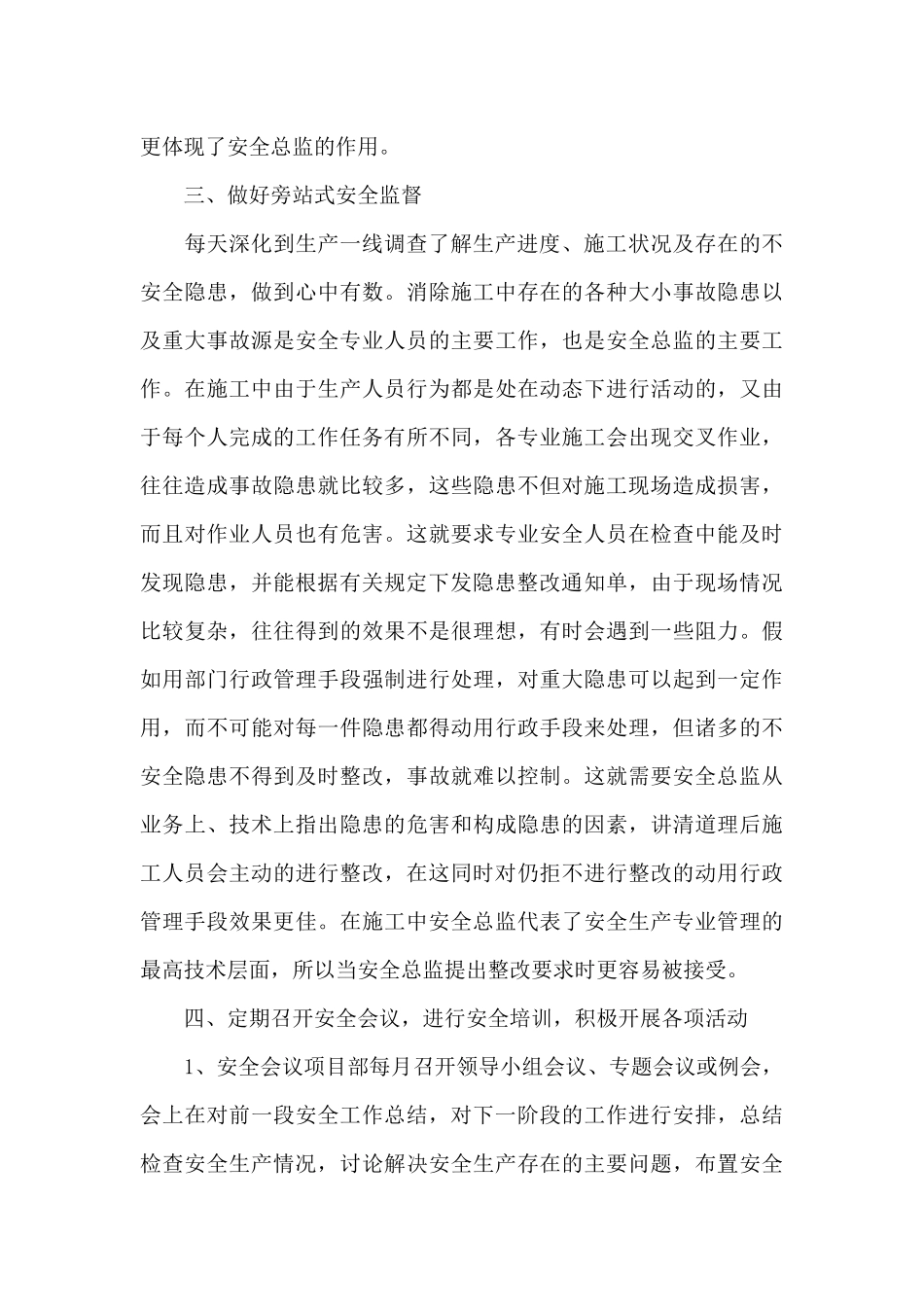 总监年度个人工作总结2024精选_第3页